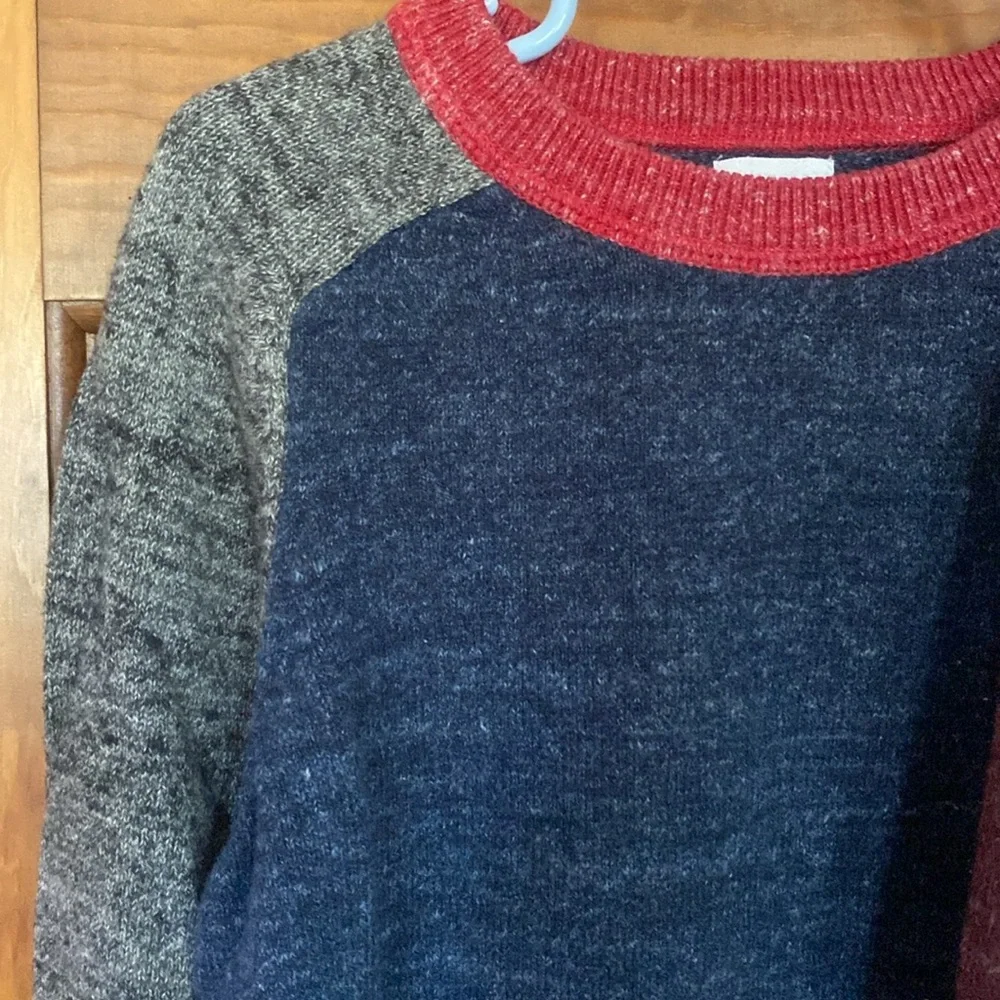 Gap sweaters. Navy, red, gray. Burgundy. Size M